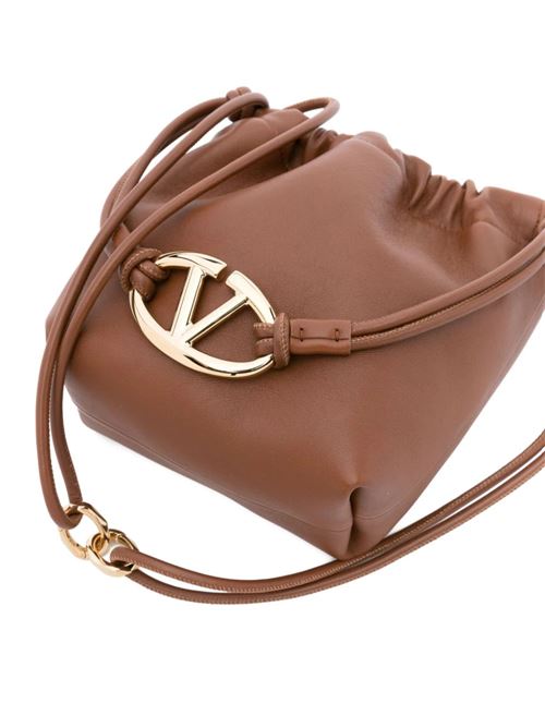 Vlogo Pouf mini bucket bag in nappa. Valentino Garavani | 4W0P0AC3ZFJN58